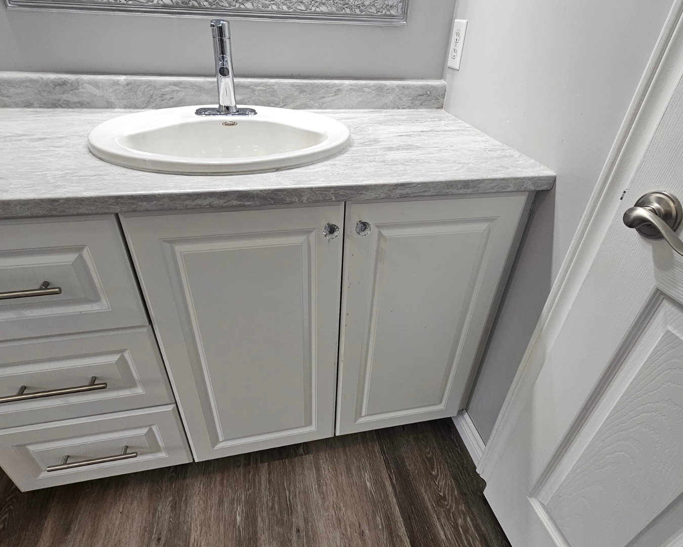 Bathroom Cabinet Refacing 1